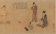 Ren Renfa DETAIL:Zhang Guo Paying Respects to the Emperor of Tang